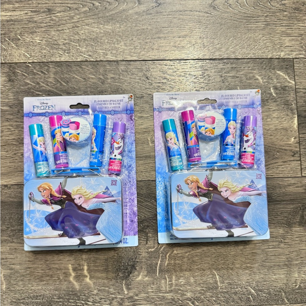 Set of 2‎ Disney Frozen Lip Balm Set NEW